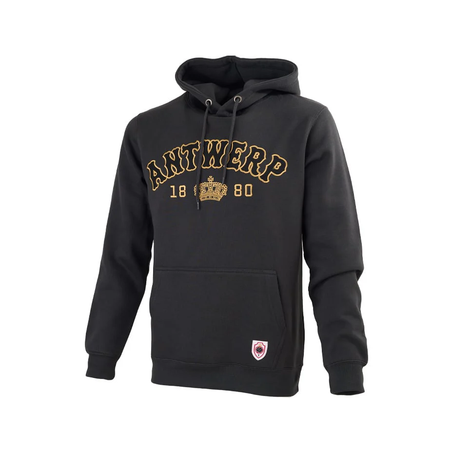 Royal Antwerp FC '1880' Hoodie Zwart - Image 3