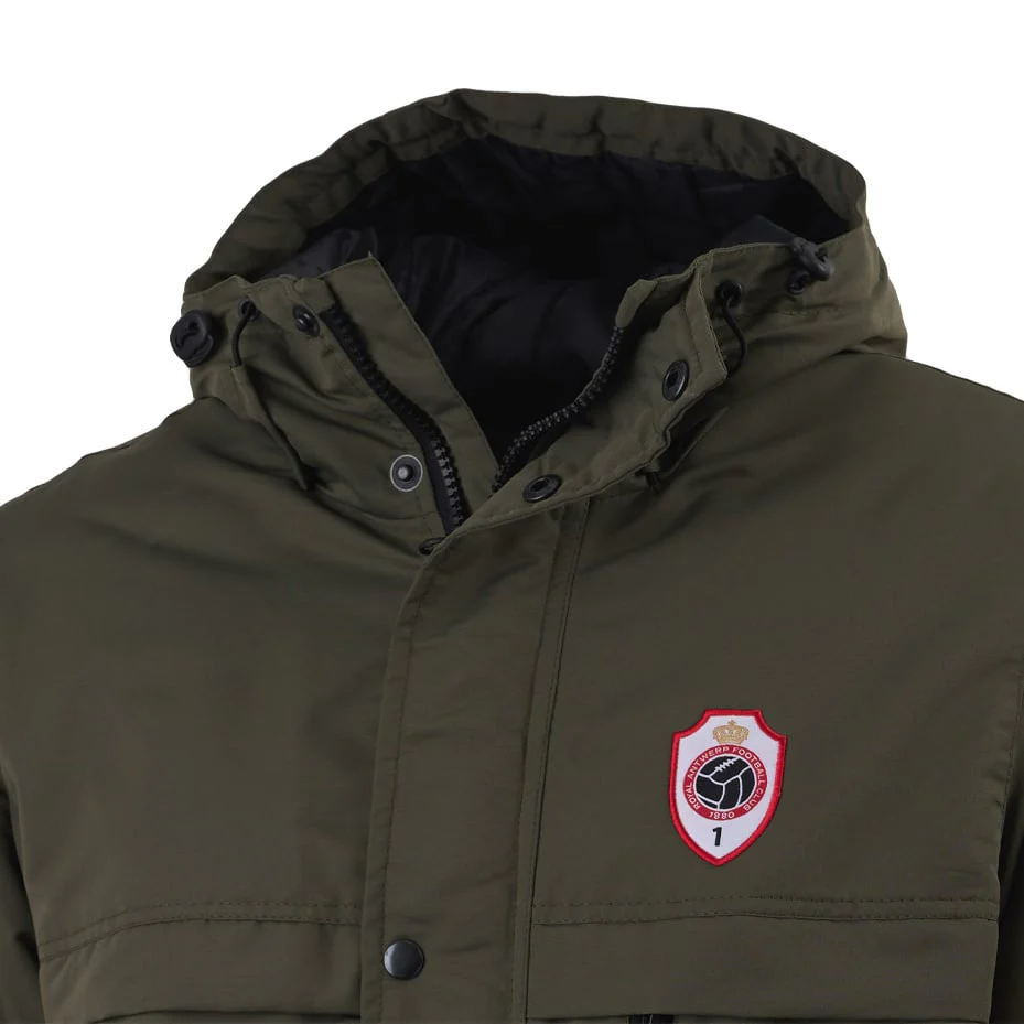 Royal Antwerp FC 'Logo' Parka Kakigroen - Image 3