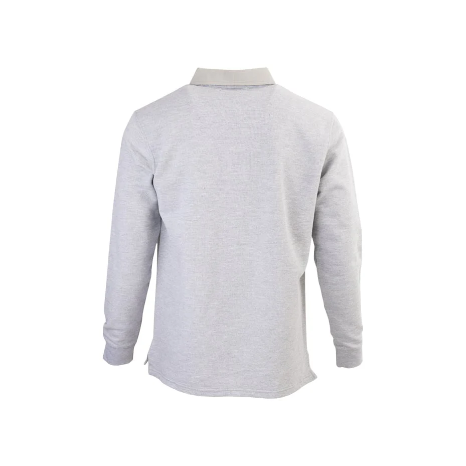 Royal Antwerp FC 'RAFC' Badge Long Sleeve Polo Grijs - Image 4