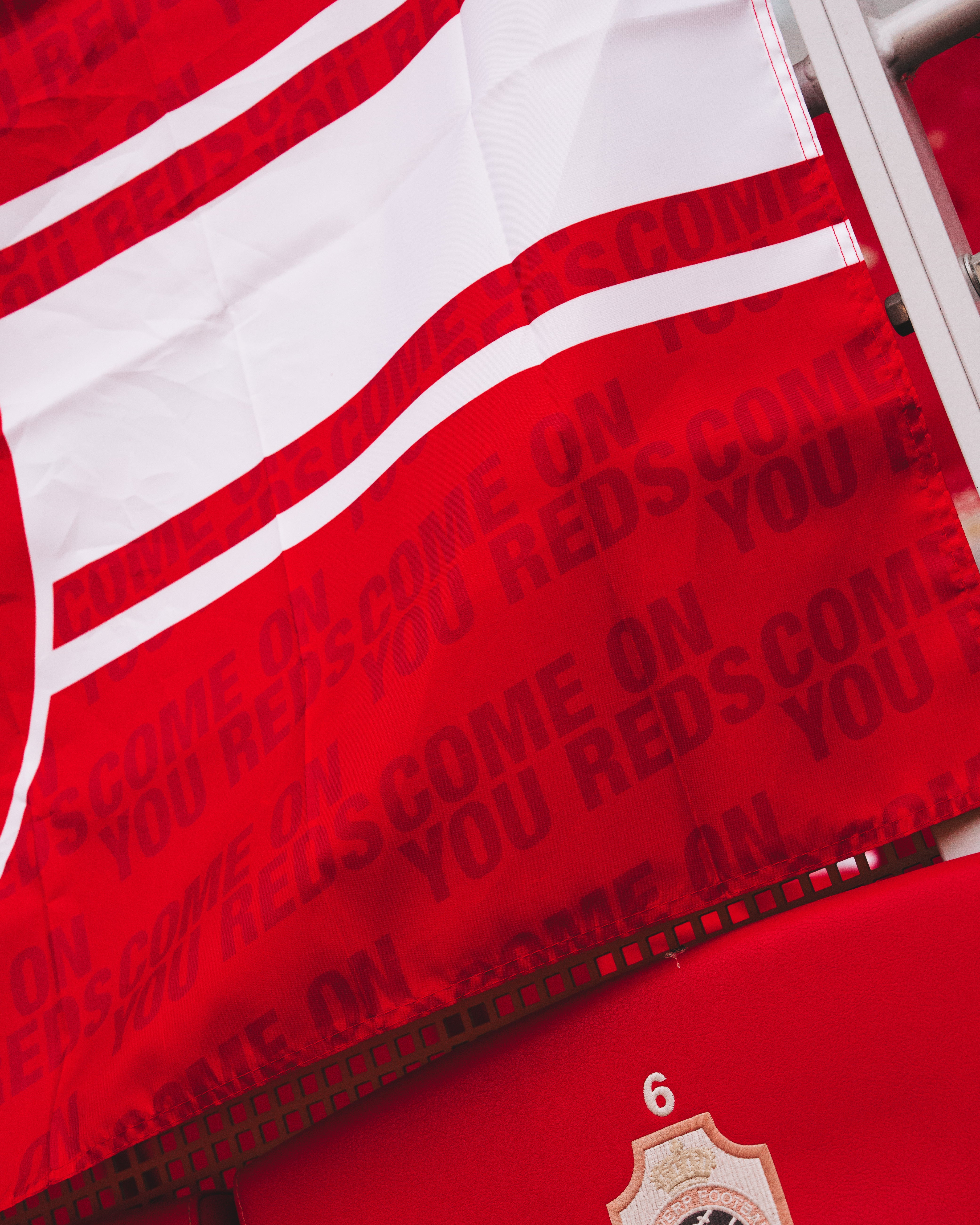 RAFC vlag C'mon you Reds - Image 3