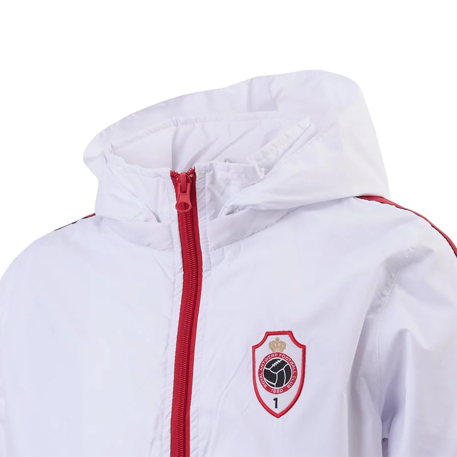 Royal Antwerp FC 'Logo' Regenjas Wit - Image 5