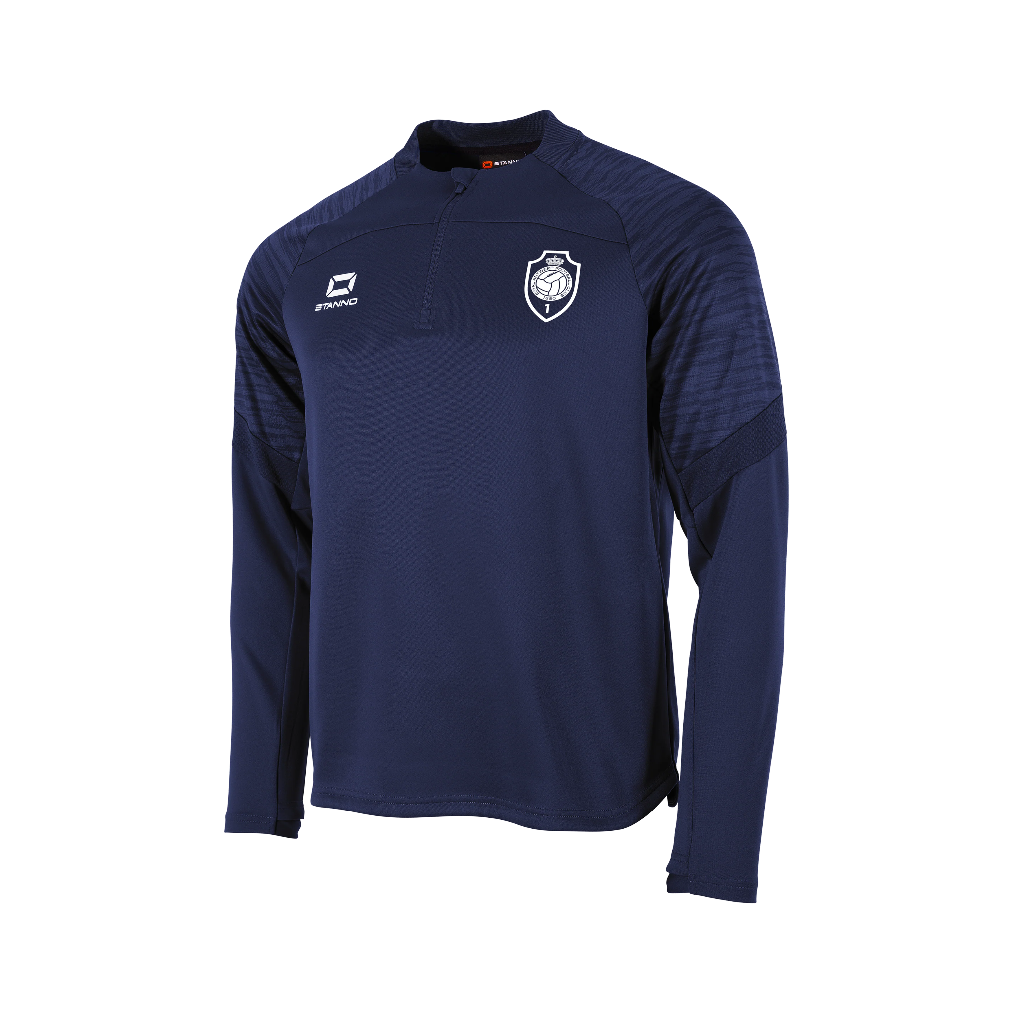 Royal Antwerp FC Quarter Zip Top Navy - Junior - Image 4