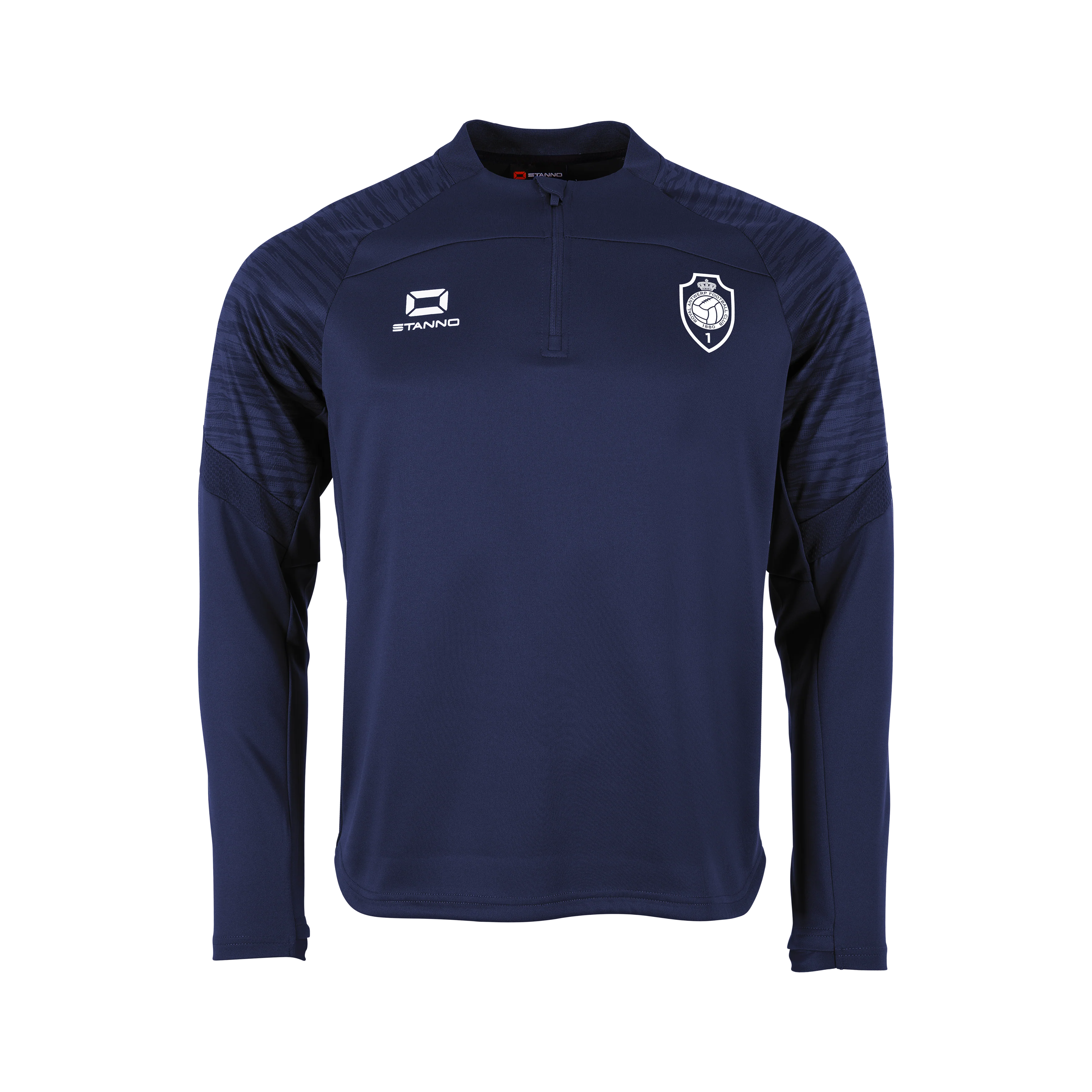 Royal Antwerp FC Quarter Zip Top Navy - Junior - Image 5