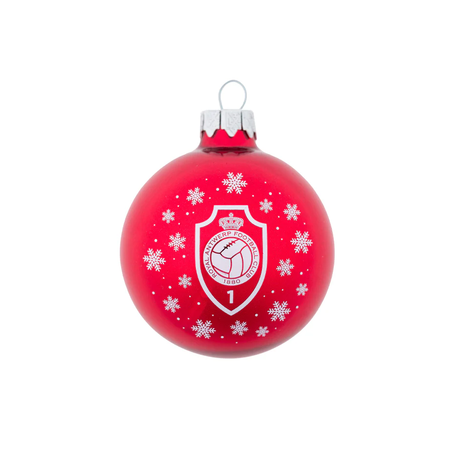 RAFC Kerstballen set sneeuwvlokjes - Image 3