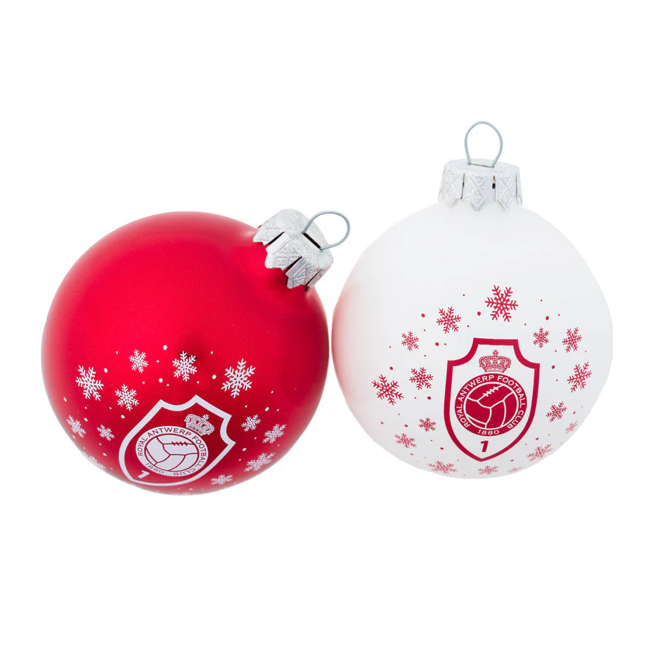 RAFC Kerstballen set sneeuwvlokjes - Image 5