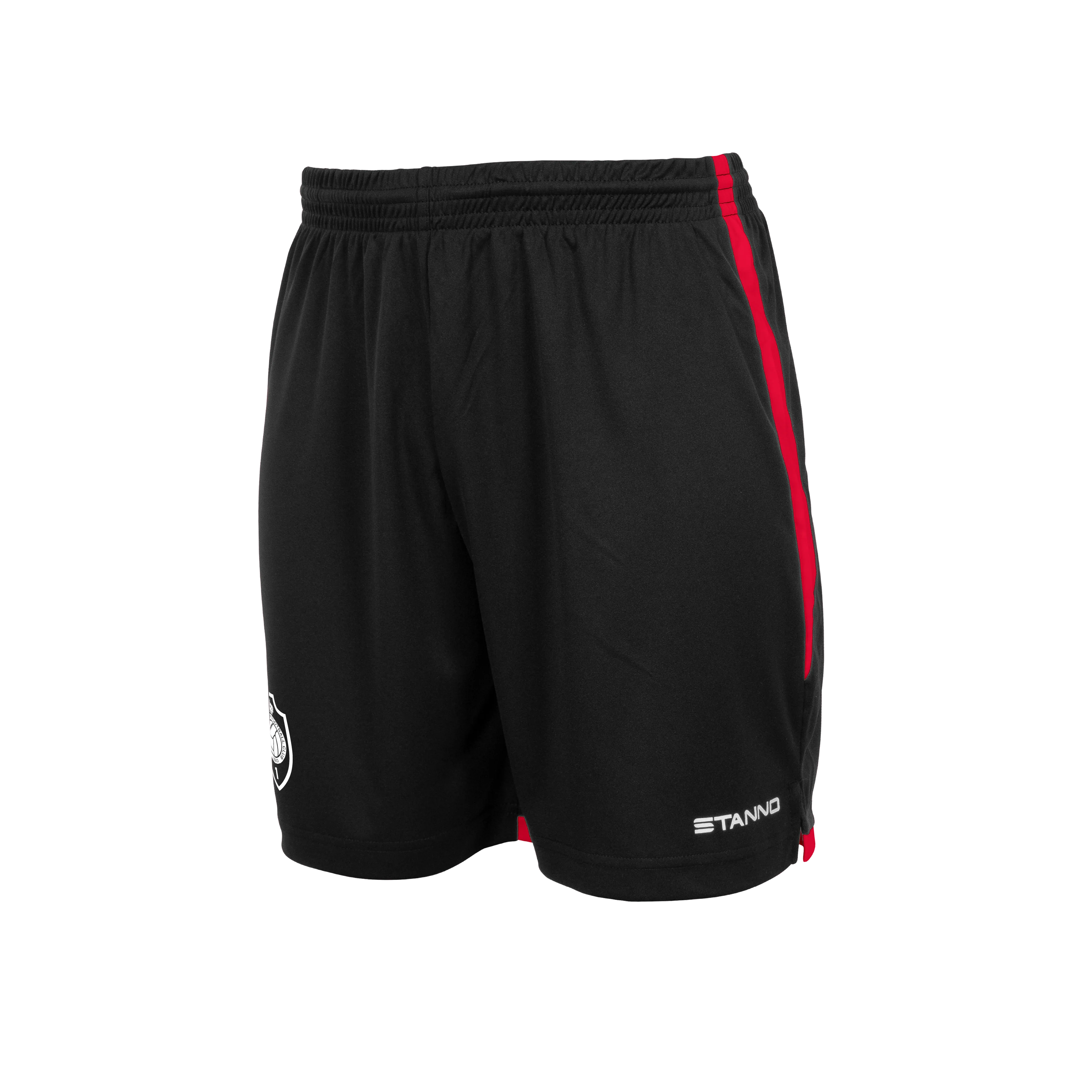 Royal Antwerp FC Training Shorts Zwart Rood - Image 3