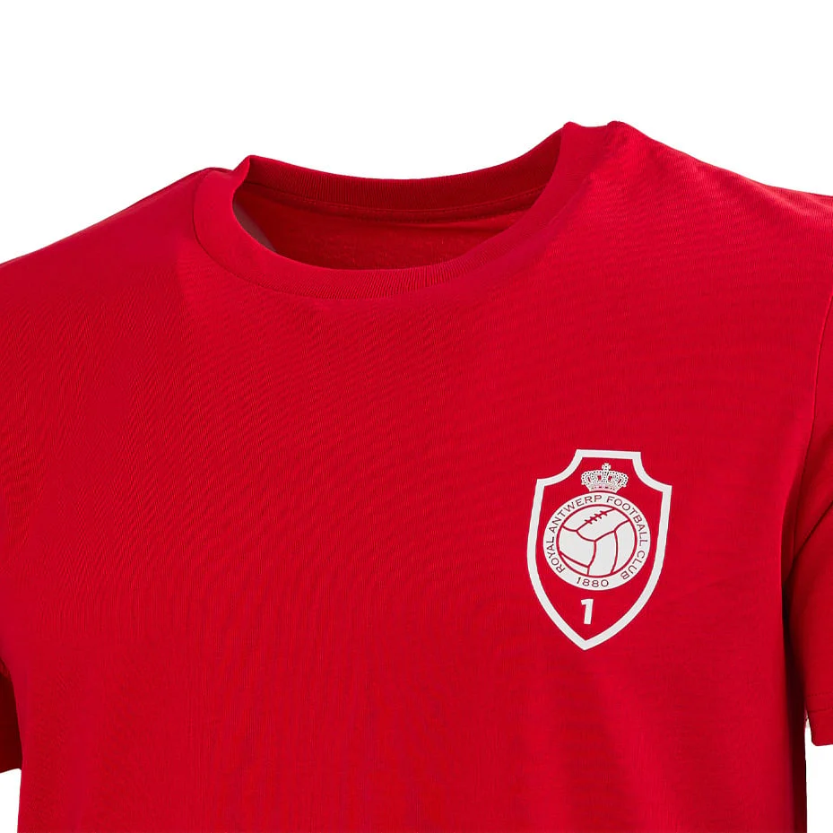 Royal Antwerp FC T-shirt rood logo Antwerp - Image 2