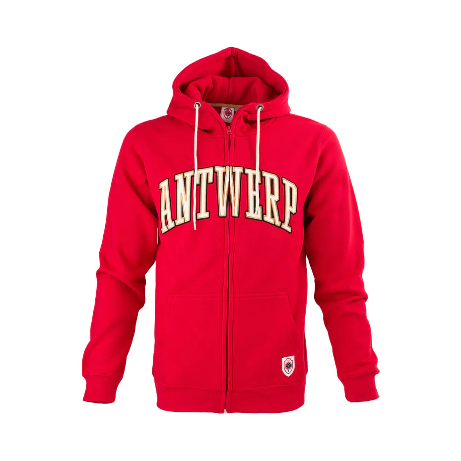 Royal Antwerp FC 'Antwerp' Zipped Hoodie Rood - Junior