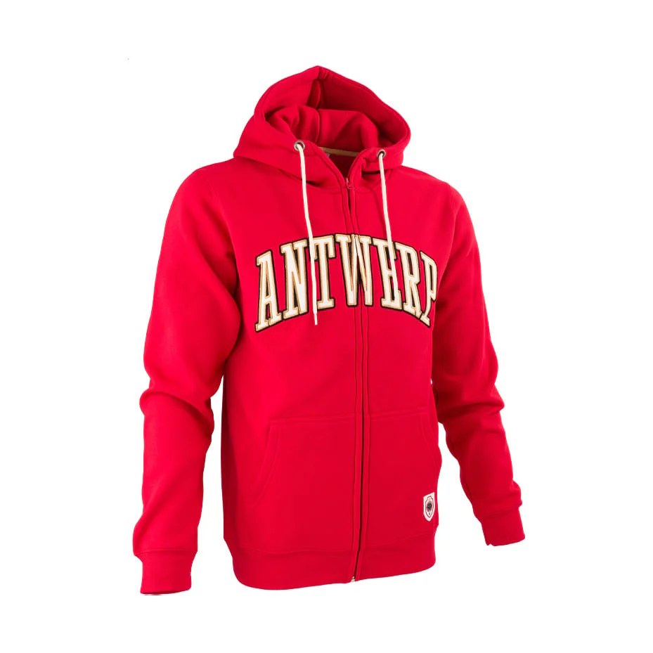 Royal Antwerp FC 'Antwerp' Zipped Hoodie Rood - Junior - Image 2