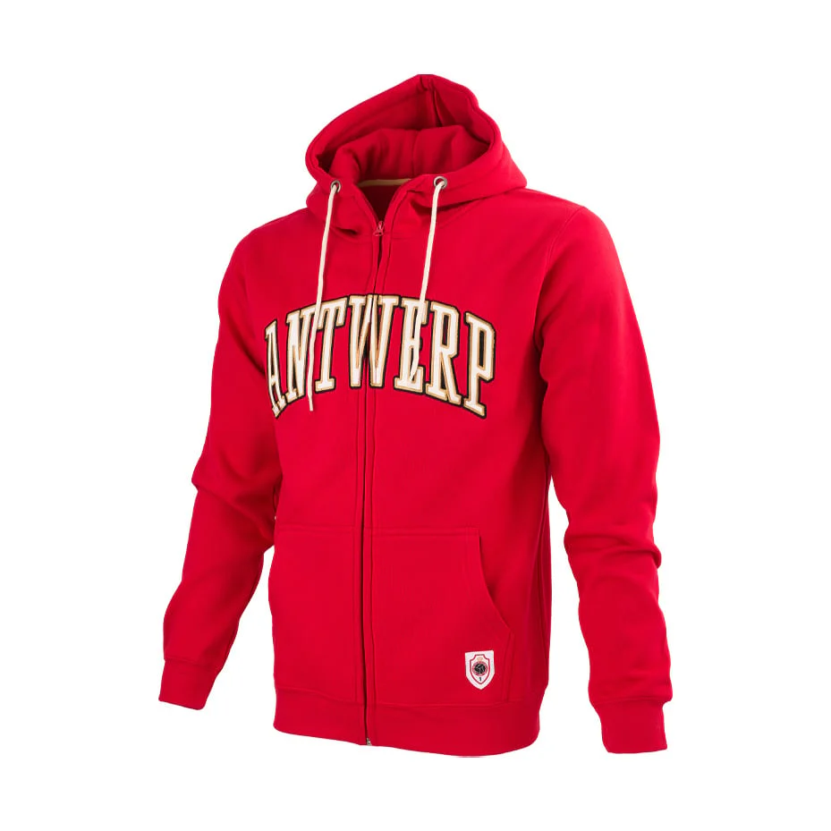 Royal Antwerp FC 'Antwerp' Zipped Hoodie Rood - Junior - Image 3
